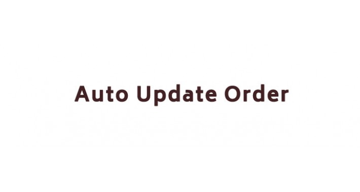 Auto Update Order