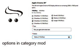 Options in category