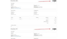 Invoice Bar-code Generator for opencart 2.x [OCM..