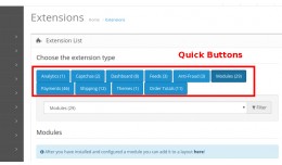 Slasoft Admin Extension Quick Search with Buttons