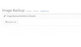 Image Backup
