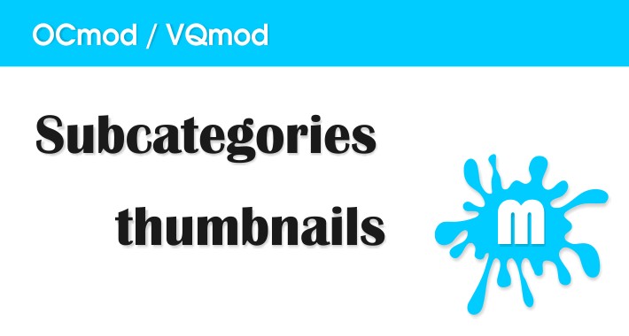 Subcategories thumbnails in refine search