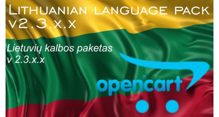 Lithuanian language pack OC 2.3.x.x