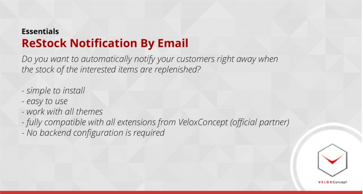 Restock Notification