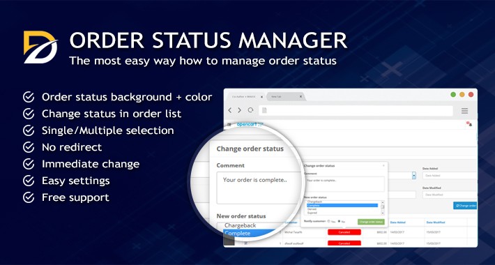Order Status Manager