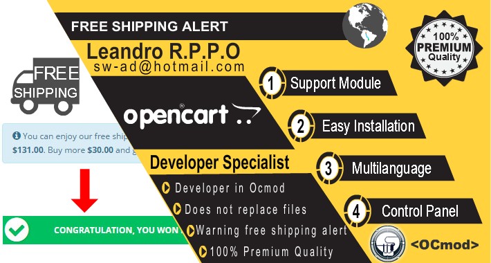 Mega Free Shipping Alert Premium