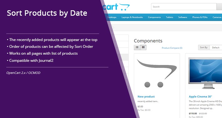 Sort Products by Date