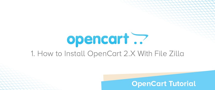 OpenCart Tutorial #1