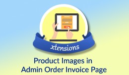 Product Images in Admin Order Invoice Page