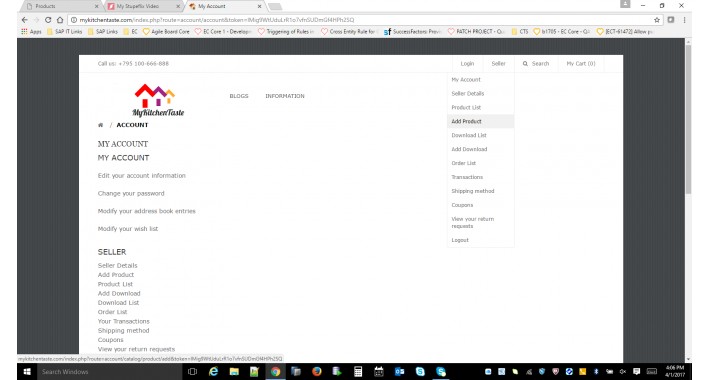 Opencart Multi Vendor/Seller framework with Responsive Themes