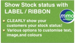 Show Stock Status With Label Ribbon