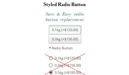 Styled Radio Button