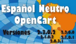 OpenCart Español Neutro - Latinoamericano 2.2.0..