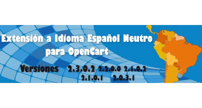 OpenCart Español Neutro - Latinoamericano 2.2.0.0 - 2.3.0.2