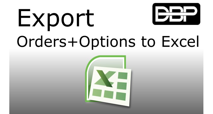 Orders + Options Excel Export for Opencart 2 and 3