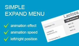 Simple Expand Menu