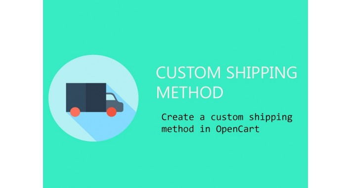 Custom Shipping Method 