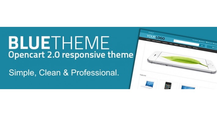 Blue Theme - Opencart 2.x Theme