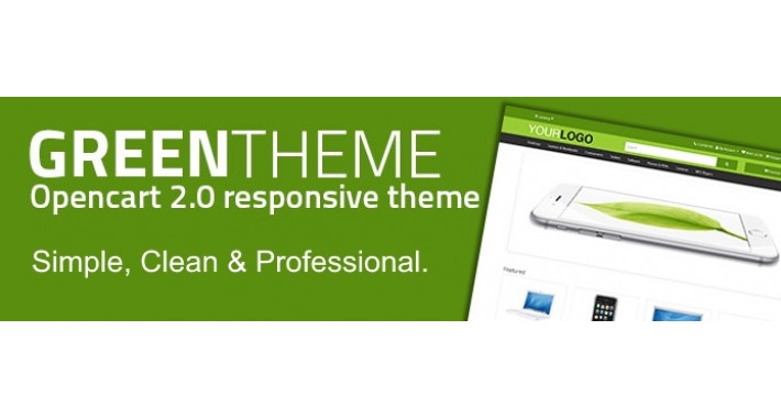 Green Theme - Opencart 2.x Theme