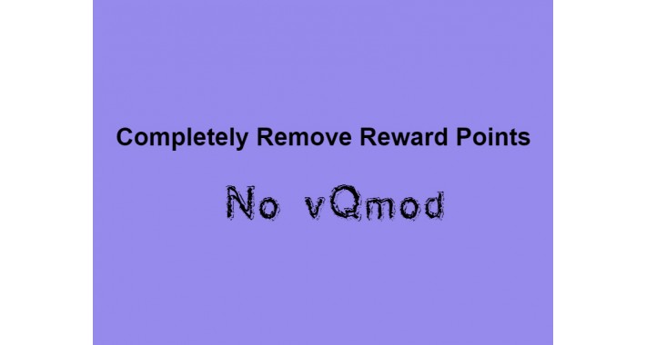 Completely Remove Reward Points