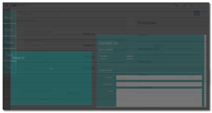 Ci Popup Extension Version 1.0