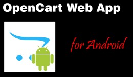 OpenCart Web App - For Android