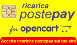 Ricarica Postepay - modulo di pagamento