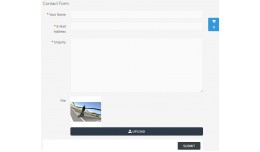 Contact Form - Upload File