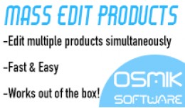 Mass Edit Products (Bulk editor)
