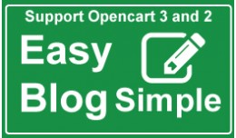 Blog system for OpenCart - Easy Blog Simple