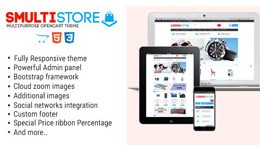 SMULTISTORE Opencart Multi Purpose Responsive Th..