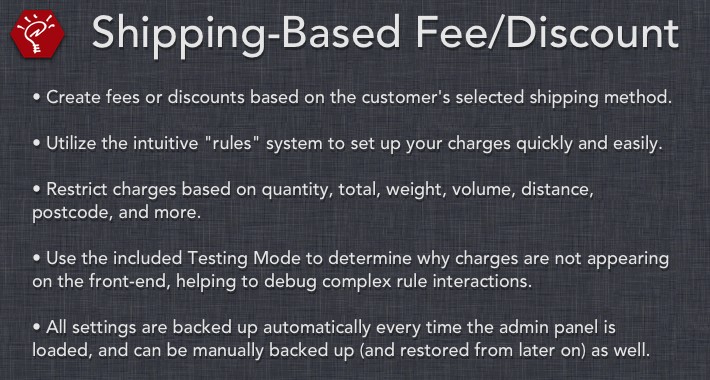 [OLD] Shipping-Based Fee/Discount