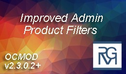 Improved Admin Product Filters