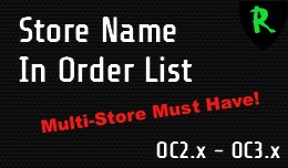 Store Name In Order List