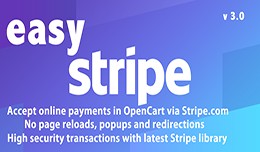 Stripe Payment Gateway :: OC 1.5 / 2.x / 3.x