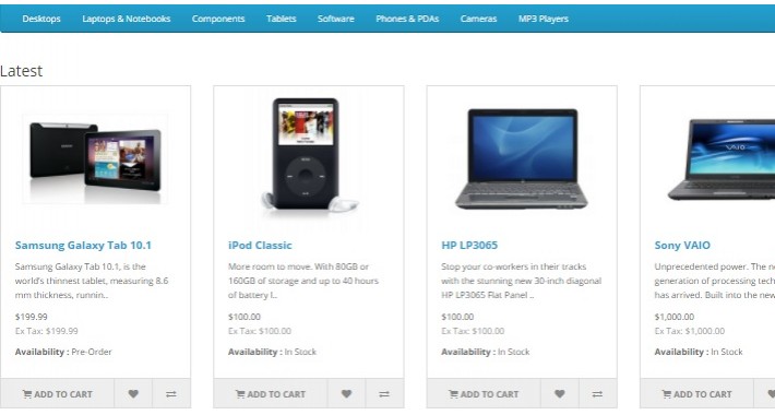 Show Product Availability 2.x