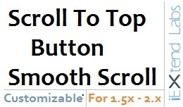 Scroll To Top Button for every store
