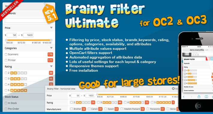 Brainy Filter Ultimate for OC2 & OC3