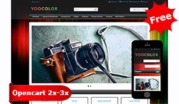 Yoocolor - Free Opencart Theme