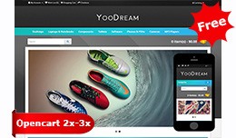 Yoodream - Free Opencart Theme