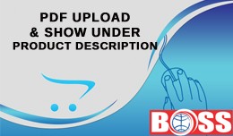 PDF file upload to each product page for OpenCar..