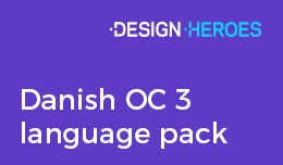 Danish Opencart v3 Language Front & Backend