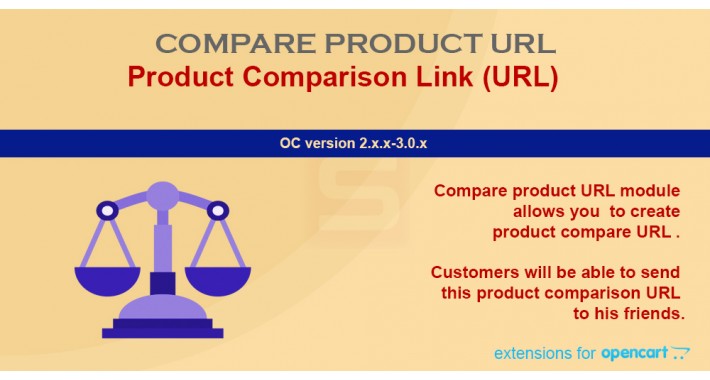 Product compare Link (URL)
