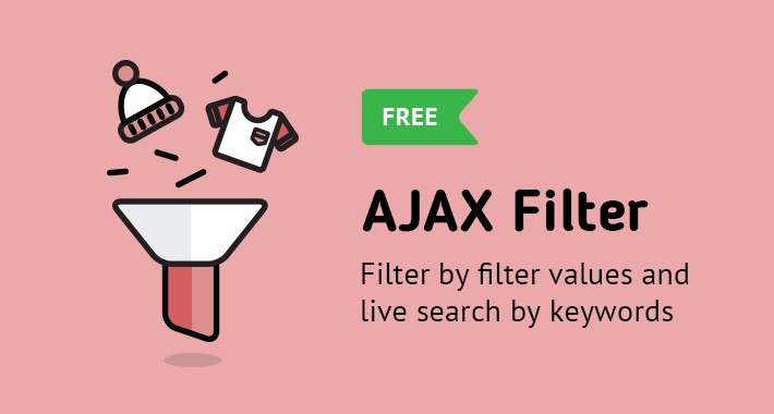 Ajax Filter FREE (by Filter and by search keywords)