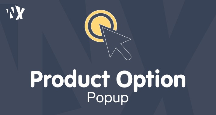 Product Option Popup