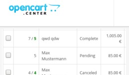 Sales order - List with invoice no.