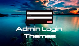 Admin Login Themes