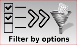 Filter by options
