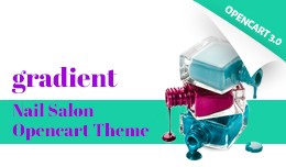 Nail Salon Responsive Opencart Theme 64926
