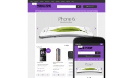 OpenCart 3 Theme Avenue Mobile Violet